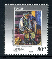 1993 LITUANIA SET MNH ** 477 - Lituania