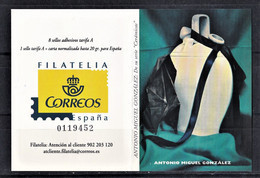 España 2004 Ceramica Carné De Sellos Autoadhesivos Completa De 8 Valores - 2001-10 Unused Stamps