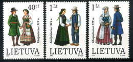 1996 LITUANIA SET MNH ** 543/545 - Litauen