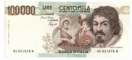 Italia - 100.000 Lire 1994 Caravaggio Serie Sostitutiva XE    ---- - 100000 Lire