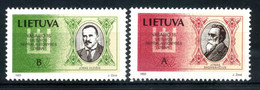 1993 LITUANIA SET MNH ** 449/450 - Lituania