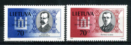 1999 LITUANIA SET MNH ** 620/621 - Lituania
