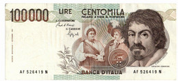 Italia - 100.000 Lire 1993 Caravaggio    ---- - 100000 Liras