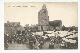 72 Sarthe Connerré Le Marché Ed Dolbeau Le Mans - Connerre