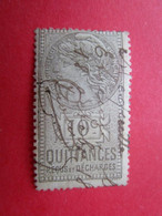 Timbre Vignette République Francaise - QUITTANCES RECUS Et DECHARGES   - 10 C - 1890 - Otros & Sin Clasificación