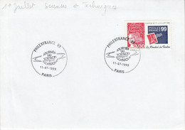 PHILEXFRANCE 99 - JOURNEE DES SCIENCES - Commemorative Postmarks
