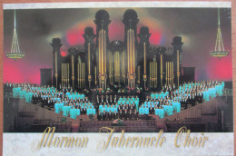 USA UNITED STATES MORMON TABERNACLE CHOIR SALT LAKE VALLEY CARD ANSICHTSKARTE CARTOLINA POSTCARD PC STAMP - Montgomery