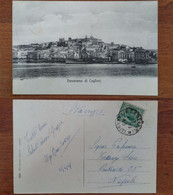 Panorama Di Cagliari Viaggiata 1909 - Cagliari