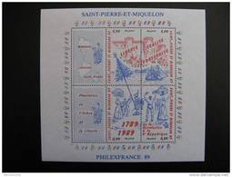 Saint Pierre Et Miquelon: TB BF N°3, Neuf XX. - Blocs-feuillets