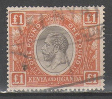 Kenia & Uganda 1922 - George V 1 £            (g7401) - Kenya & Oeganda