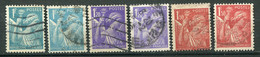 21066 FRANCE N°650/2° Type Iris : Nuances De Couleurs Et 652 Papier Grené  + Normal  1944  TB - Usati