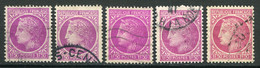 21072 FRANCE N°679° 1F50 Cérés De Mazelin : Nuances Et Chevelure Obstruée (timbre Du Milieu) + Normal  1945  TB - Used Stamps