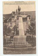 25 Doubs Montbéliard Monument élevé Par Souscription Publique De Guerre 1870 71 - Montbéliard