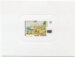 WALLIS-ET-FUTUNA EPREUVE DE LUXE DU PA 179 ** PAYSAGE WALLISIEN - Imperforates, Proofs & Errors