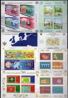 Imperf. 50 Jahre EUROPA 1956-2006 8 Blöcke ** 272€ Bloque Blocs M/s History Hoja Stamp On Stamps Sheets Bf 50 Years CEPT - Perfin