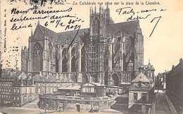 57 - METZ : La Cathédrale Vue Prise Sur La Place De La Chambre - CPA 1904 - Moselle - Metz