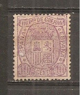 España/Spain-(MH/(*)) - Edifil  155 - Yvert  Impuesto De Guerra 4 (sin Goma) - Impuestos De Guerra