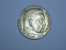 ALEMANIA 5 MARCOS PLATA 1936 A (Hindemburg) (4844) - 5 Reichsmark