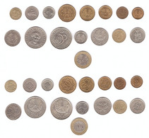 Kazakhstan - Set 16 Coins 2 5 10 20 50 Tiyn 1 3 5 5 10 10 20 20 20 50 100 Tenge 1993 - 2002 XF Lemberg-Zp - Kazajstán