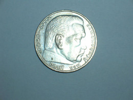 ALEMANIA 2 MARCOS PLATA 1938 G (Hindenburg) (3274) - 2 Reichsmark