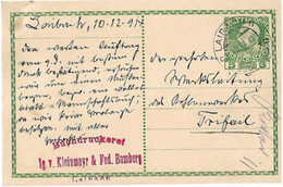 DOPISNICA - Buchdruckerei-v. Kleimayer & Fed.Bamberg Laibach - Slovenia