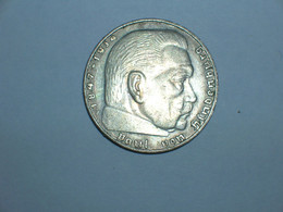 ALEMANIA 2 MARCOS PLATA 1939 J (Hindenburg) (3279) - 2 Reichsmark