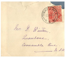 (KK 21) Australia - Cover Posted For Death Annoucement In 1929 ? Cover With  Black Border - Briefe U. Dokumente