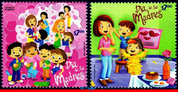 Ref. MX-2779-80 MEXICO 2012 MOTHER�S DAY, MOTHERS AND SONS,, MNH 2V Sc# 2779-2780 - Mexiko
