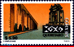 Ref. MX-2132 MEXICO 1999 CITIES, TOURISM QUERETARO,, ARCHITECTURE, (5.90P), MNH 1V Sc# 2132 - Mexiko