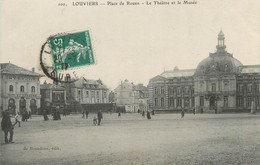 / CPA FRANCE 27 " Louviers, Place De Rouen" - Louviers