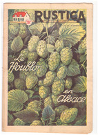 RUSTICA. 1953. N°36. Le Houblon En Alsace - Jardinería