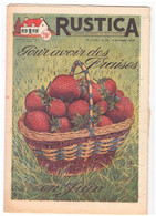 RUSTICA. 1953. N°40. Pour Avoir Des Fraises - Tuinieren