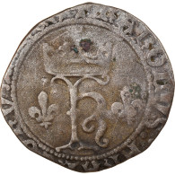 Monnaie, France, Charles VIII, Dizain Karolus, Châlons-en-Champagne, TB+ - 1483-1498 Karel VIII