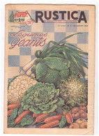 RUSTICA. 1954. N°4. Légumes Géants - Giardinaggio