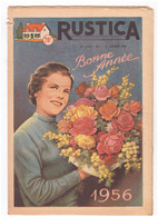 RUSTICA. 1956. N°1. Bonne Année 1956 - Giardinaggio