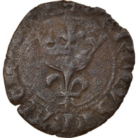 Monnaie, France, Charles VI, Niquet, Paris, TB, Billon, Duplessy:401 - 1380-1422 Carlos VI El Bien Amado