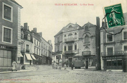 Sillé Le Guillaume * La Rue Dorée * Chapellerie * Draperie CHEMIN * Commerces Magasins * Pissottières - Sille Le Guillaume