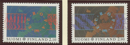 Finlande - Finnland - Finland 1991 Y&T N°1110 à 1111 - Michel N°1144 à 1145 *** - EUROPA - Unused Stamps