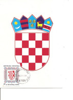 Armoiries ( CM De Croatie De 1991 à Voir) - Enveloppes