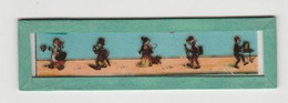 Toverlantaarn Glazen Strips - Glass Magic Lantern Slide Pictures - Plaque De Verre Lanterne (allerlei Figuren) - Plaques De Verre