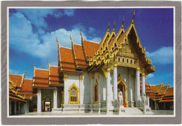 The Beautiful Backview Of Wat Benjamabophit Bangkok - Thailand - Thaïlande