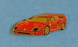 1 PIN'S // ** LA FERRARI F40  / VOITURE DE SPORT / SUPERCAR ** - Ferrari