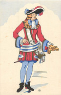 CPA Illustrateur ROUILLIER - HISTOIRE Du COSTUME - Règne LOUIS XIV 1695 Mode Homme - Rouillier