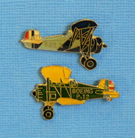 2 PIN'S // ** AVIONS / BREGUET & BOEING ** - Avions