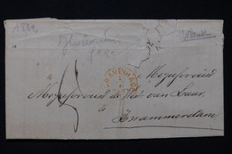 PAYS BAS - Lettre De Gravenhage En 1862, Cachet Rouge De Alphen Au Verso - L 91372 - Altri & Non Classificati