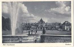 Bad Oeynhausen - Kurhaus - 3616 - Old Postcard - Germany - Unused - Bad Oeynhausen