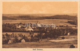 Bad Steben - Old Postcard - Germany - Unused - Bad Steben