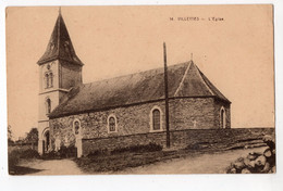 36 - VILLETTES - L'église  *Coll. Hôtel Du Pont De Villettes* - Lierneux