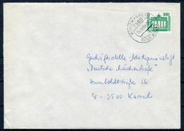 3346 Auf Brief Von 7580 Weisswasser (Beta Woda) Nach W-3500 Kassel Vom 25.10.90 - Covers & Documents