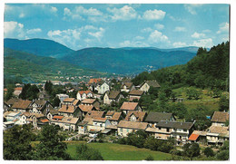 Rothau - Vue Générale Dans Le Fond Les Vosges - Circulé 1986 - Rothau